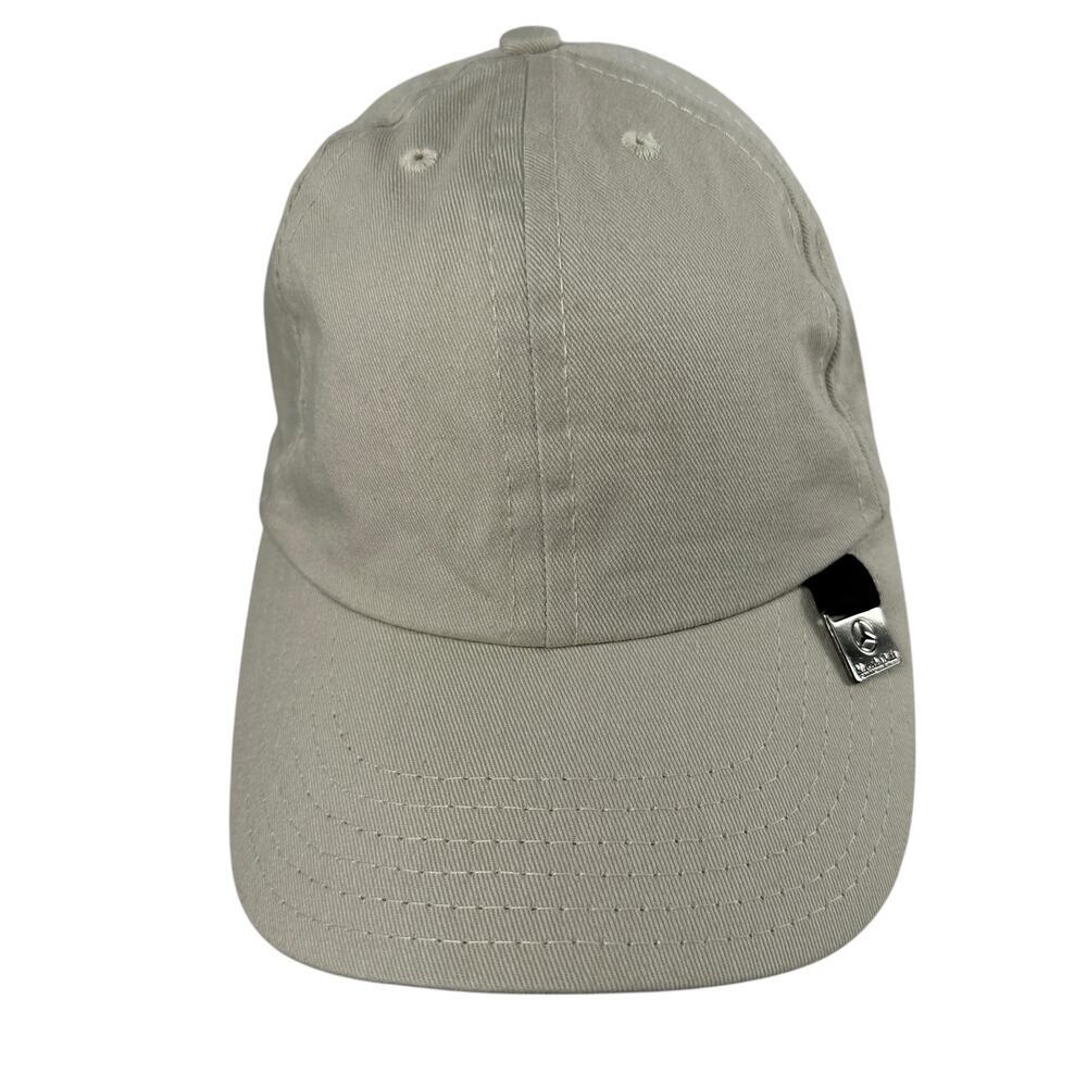 Mercedes Benz Khaki Tan Baseball Hat Cap Adjustable Made in USA - Picture 13 of 13